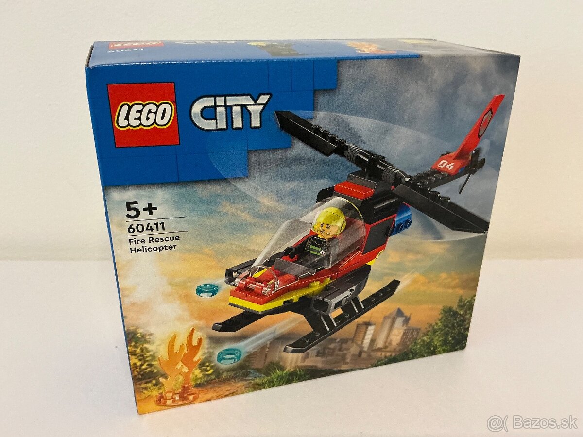 LEGO 60411 City Hasičský záchranný vrtuľník