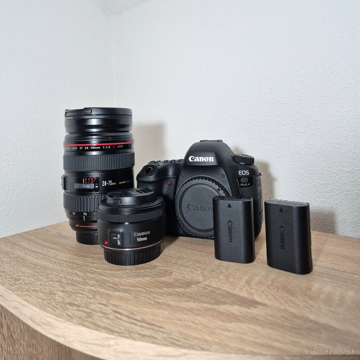 Canon 6D II, Canon EF 24-70mm F 2.8 L, Canon 50mm F1.8