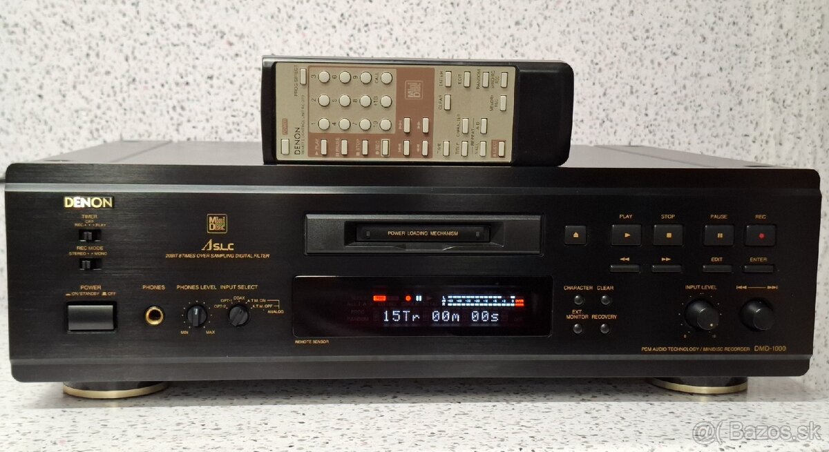 DENON DMD-1000 》MINIDISC + dialkové ovladanie