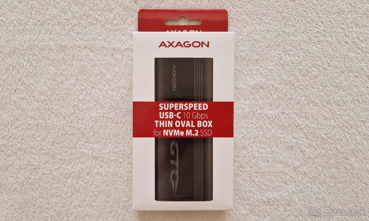 AXAGON USB-C Box 10 Gbps