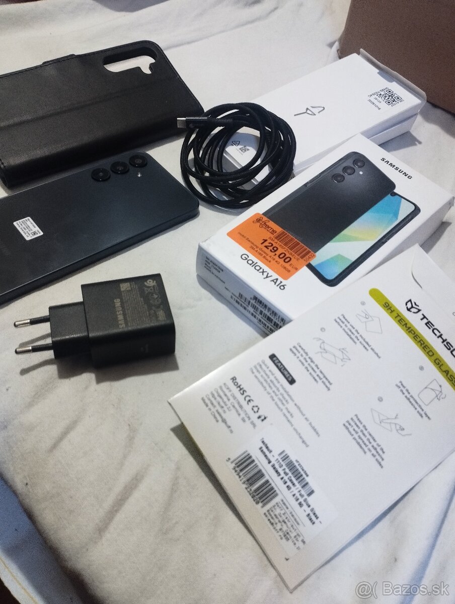 Samsung A16 + príslušenstvo (nový a v záruke)