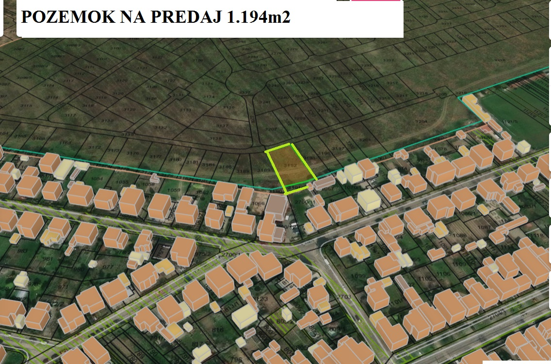pozemok vo Vajnoroch
