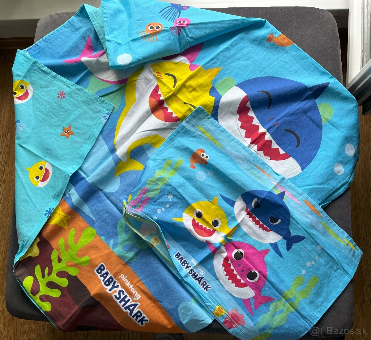 Posteľná bielizeň detská, Baby shark