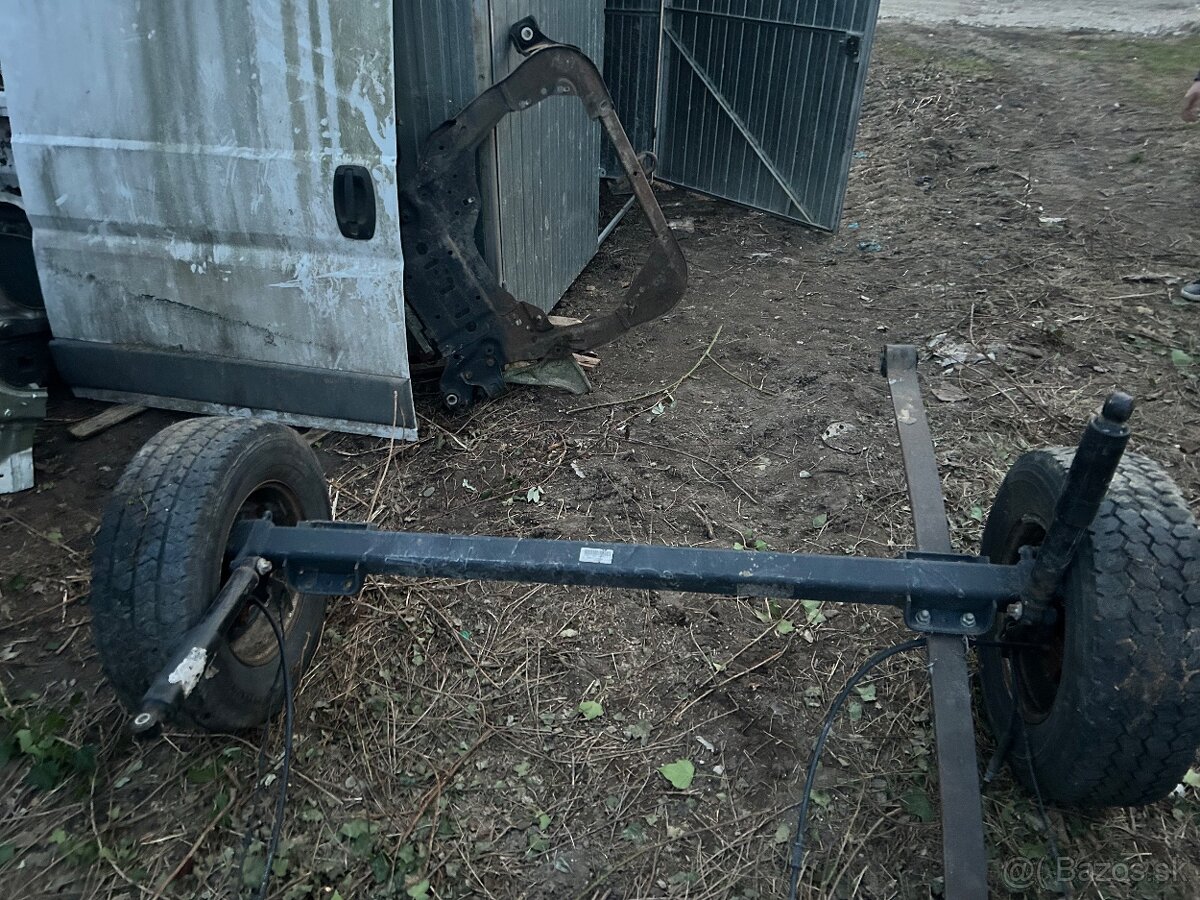 Predám zadnú nápravu Fiat Ducato