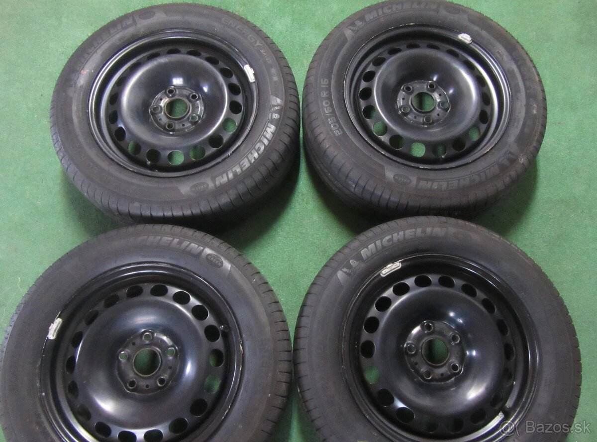 R16 Letná sada VOLKSWAGEN rozteč 5x112 205/60R16 MICHELIN