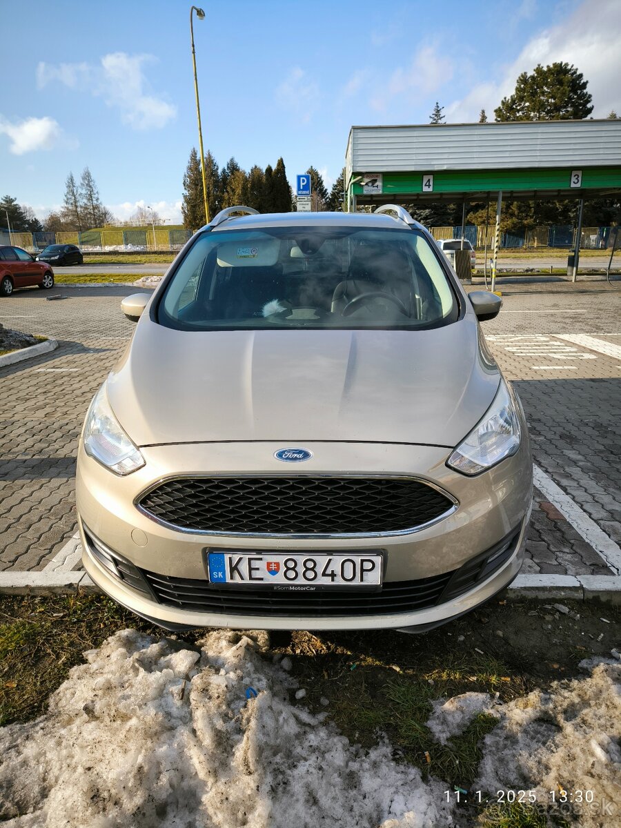 Ford Grand C-Max, r.v. 2016, 92kw, 1.0 benzin