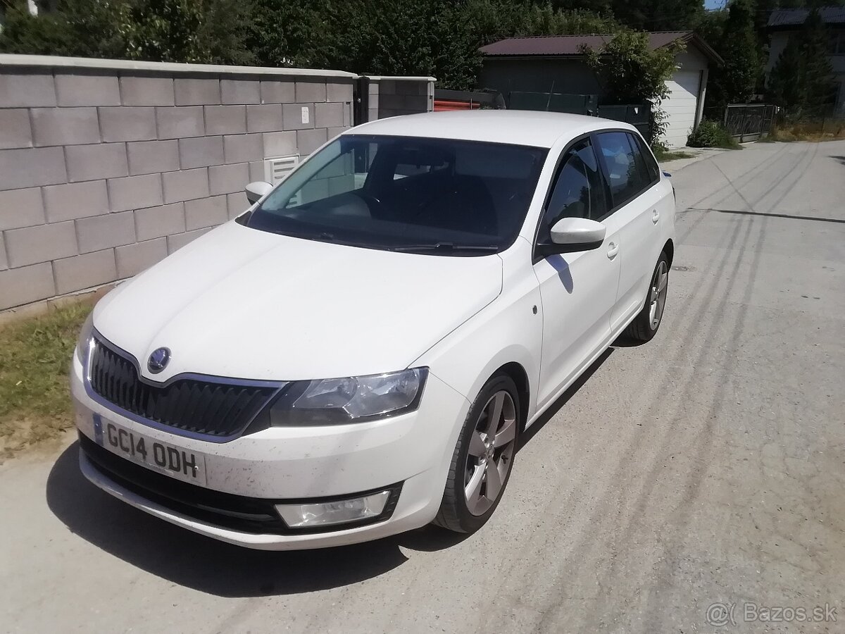 Škoda rapíd spaceback 1,6 tdi 77 kW rozpredam