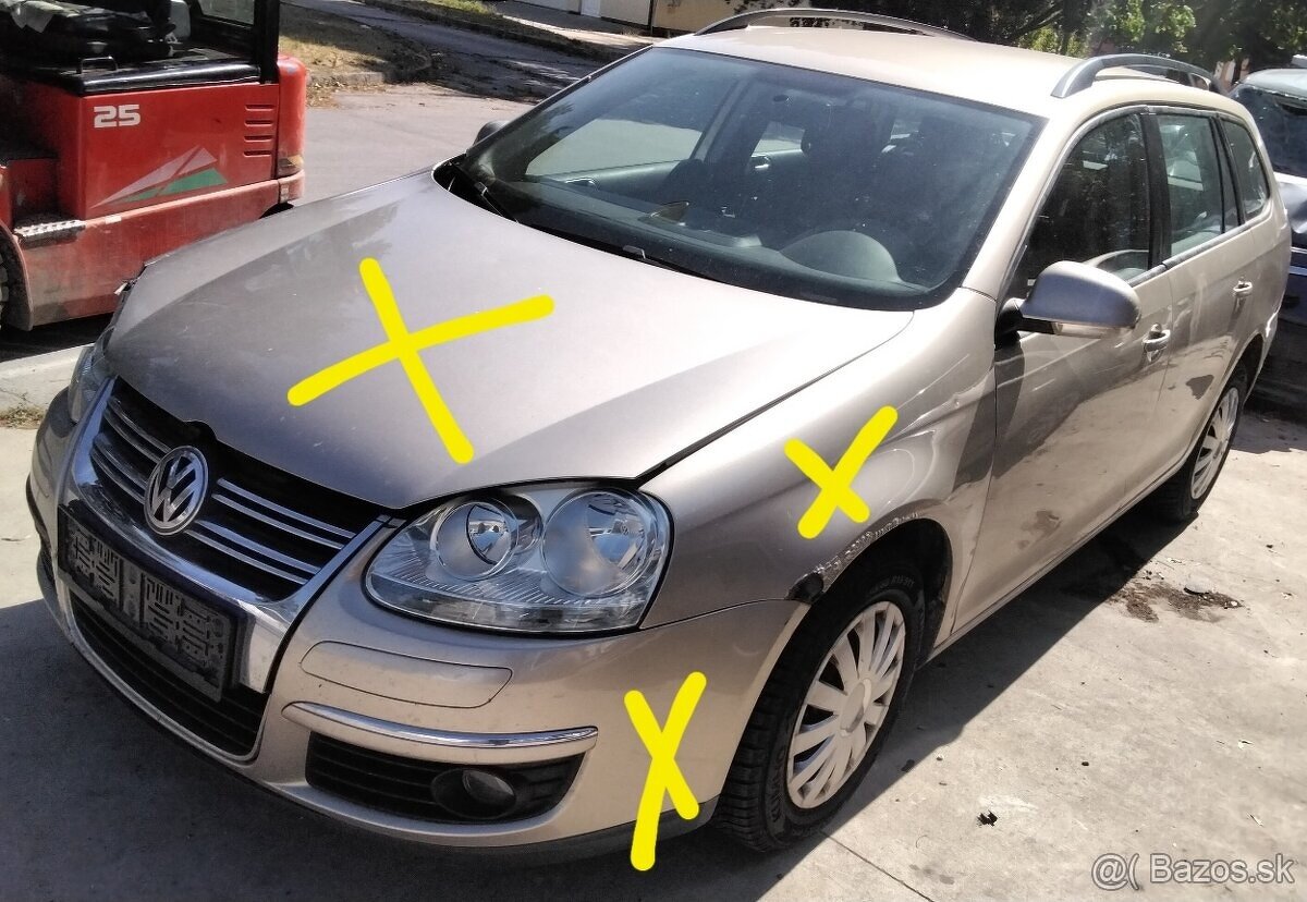 Volkswagen Golf V Variant 1.4 tsi 2008 predám MOTOR CAX