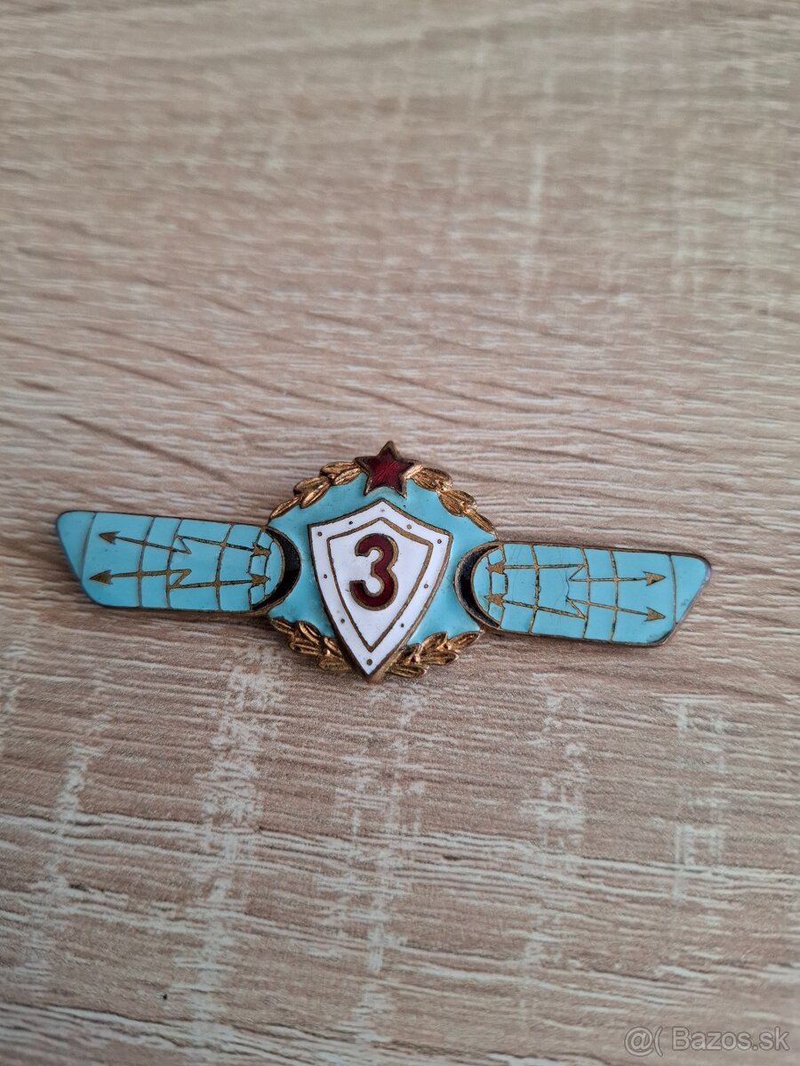 Sovietsky vojenský odznak - spojár