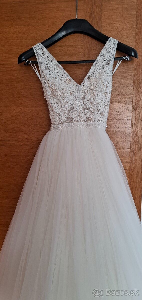 Svadobné šaty tylová sukňa