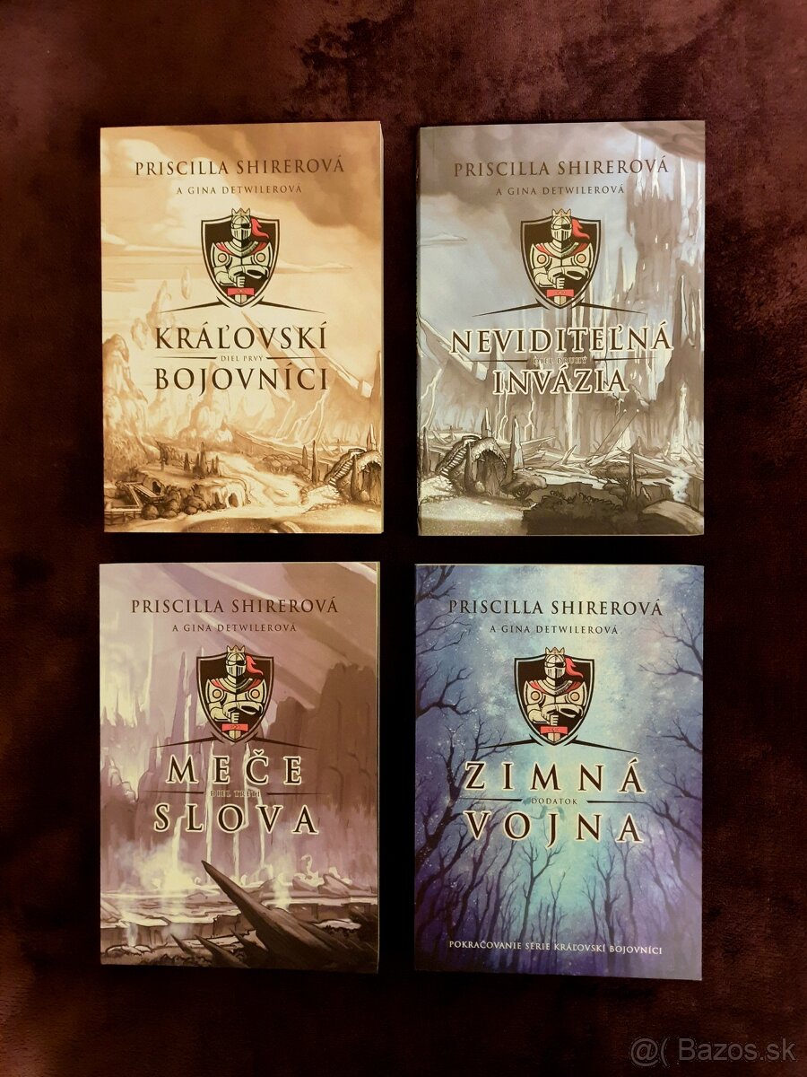 Kráľovskí bojovníci - séria 4 kníh