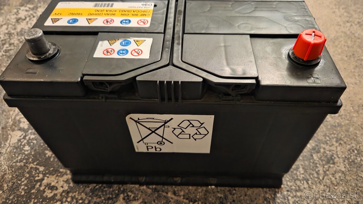 Autobateria z Hyundai Tucson 12V, 90Ah