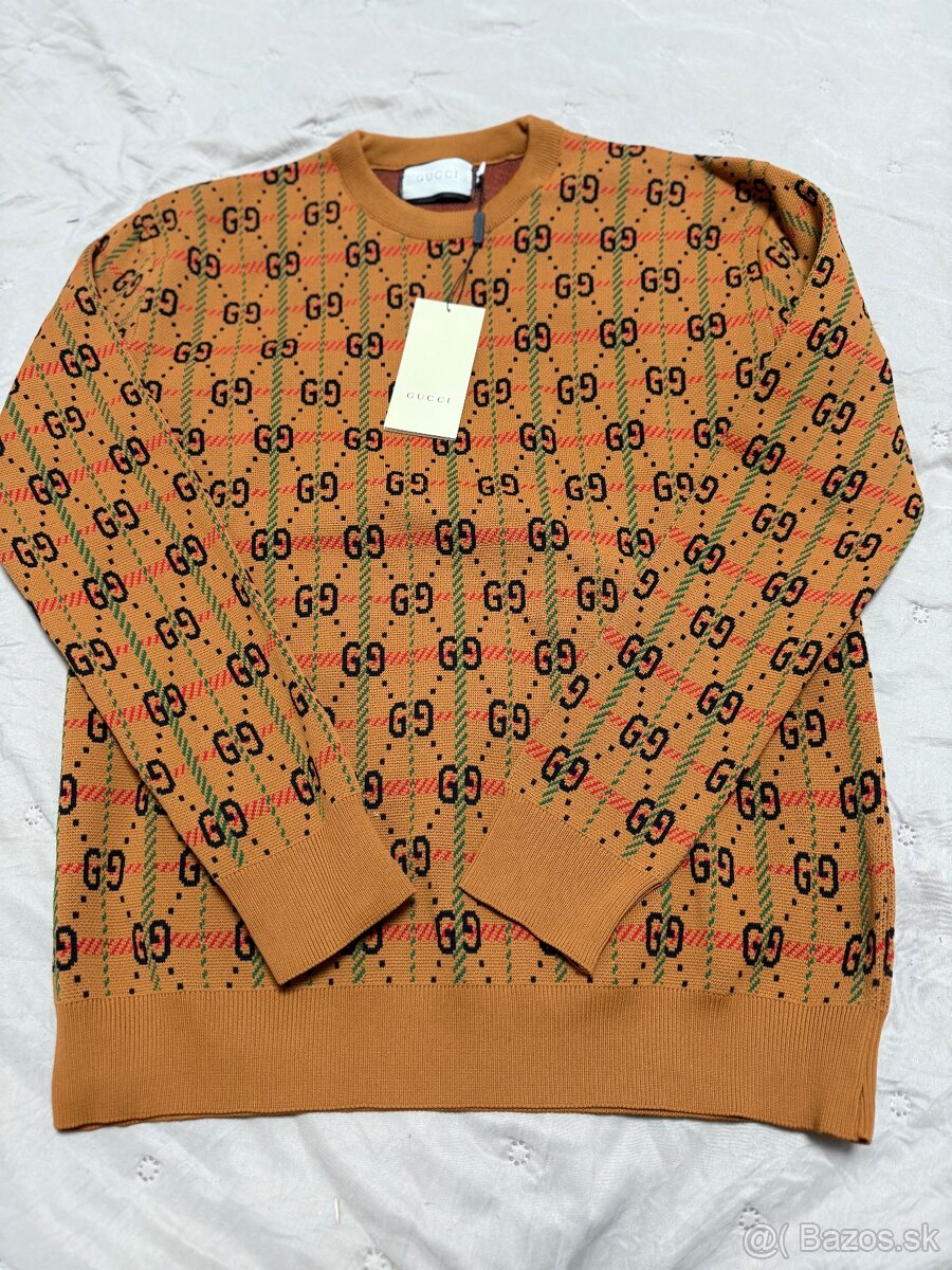 Gucci sveter – hnedý, veľkosť M