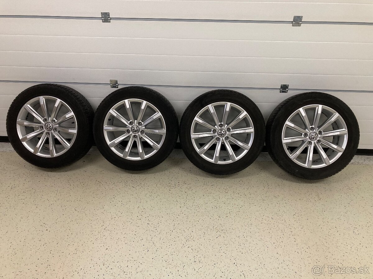 Alu sada org VOLKSWAGEN LONDON 5x112 7J ET40 215/55 R17