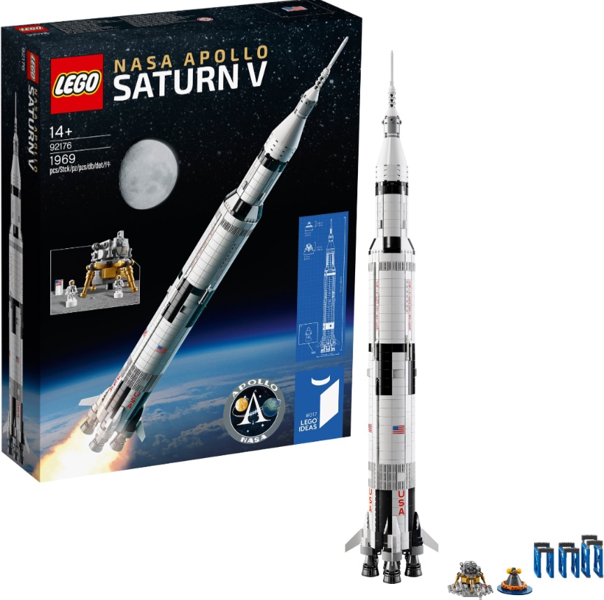 LEGO® Ideas 21309 NASA Apollo Saturn V