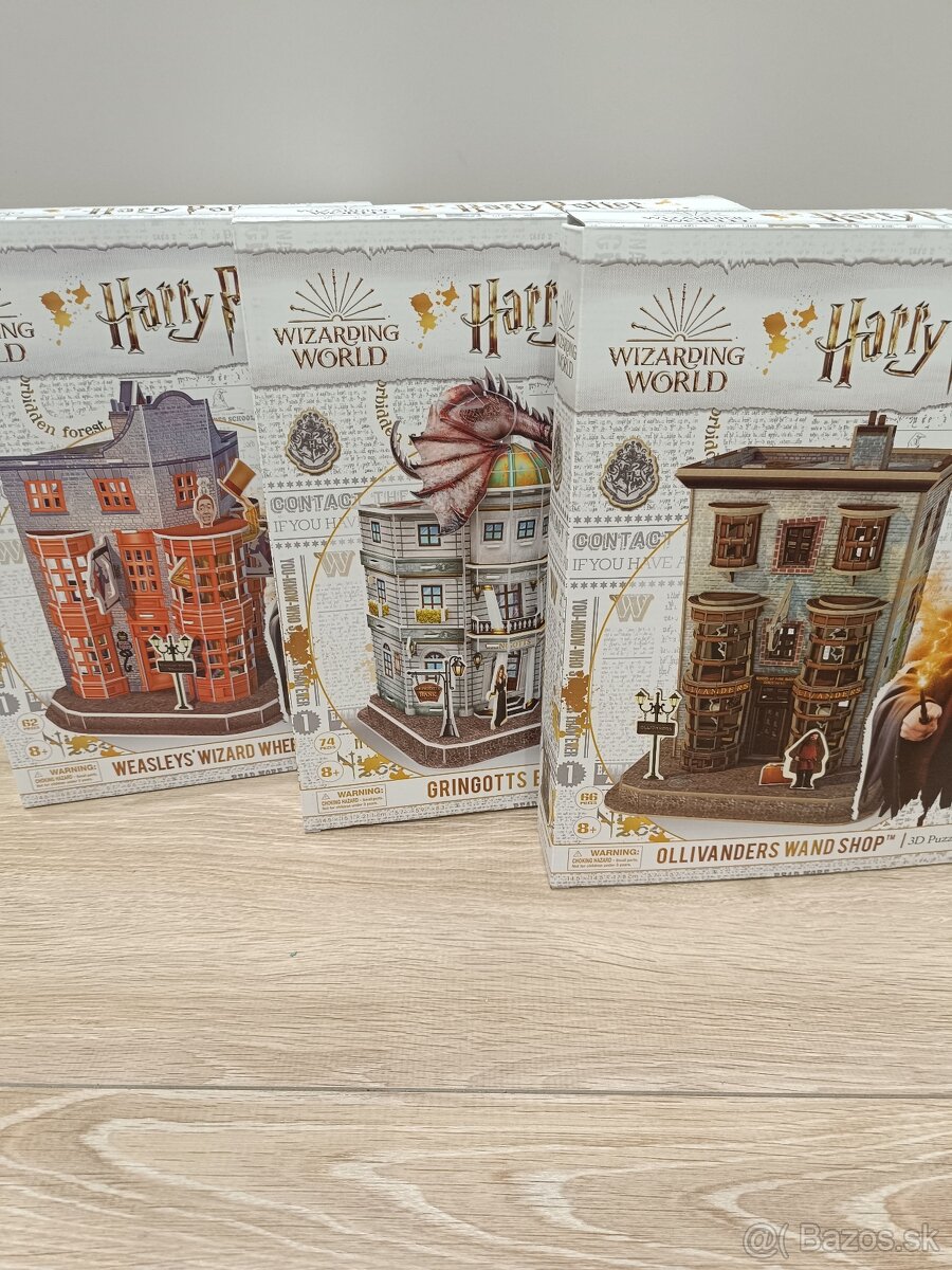 3D puzzle Harry Potter - kolekcia