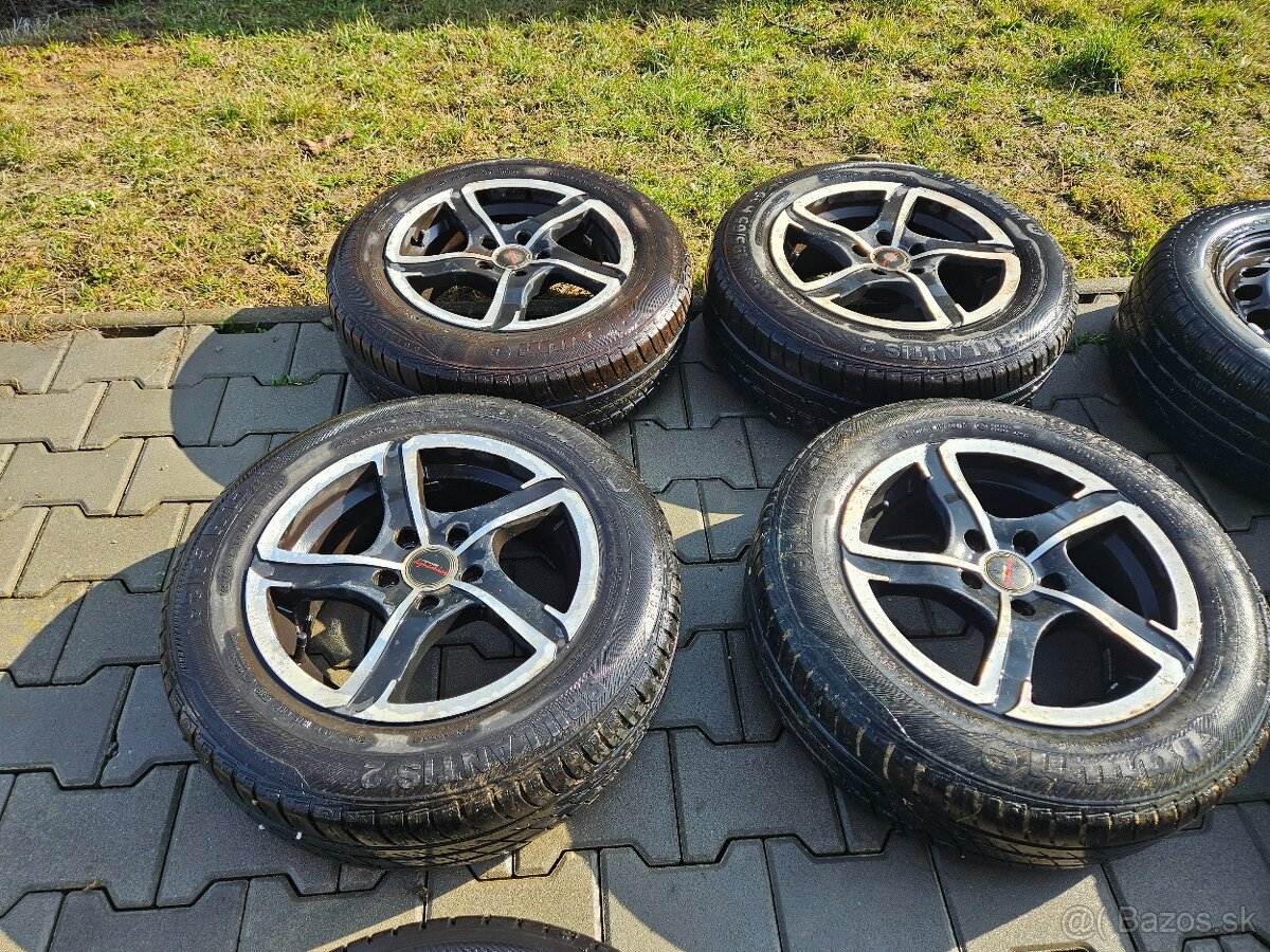 Predám alu disky r15 5x108