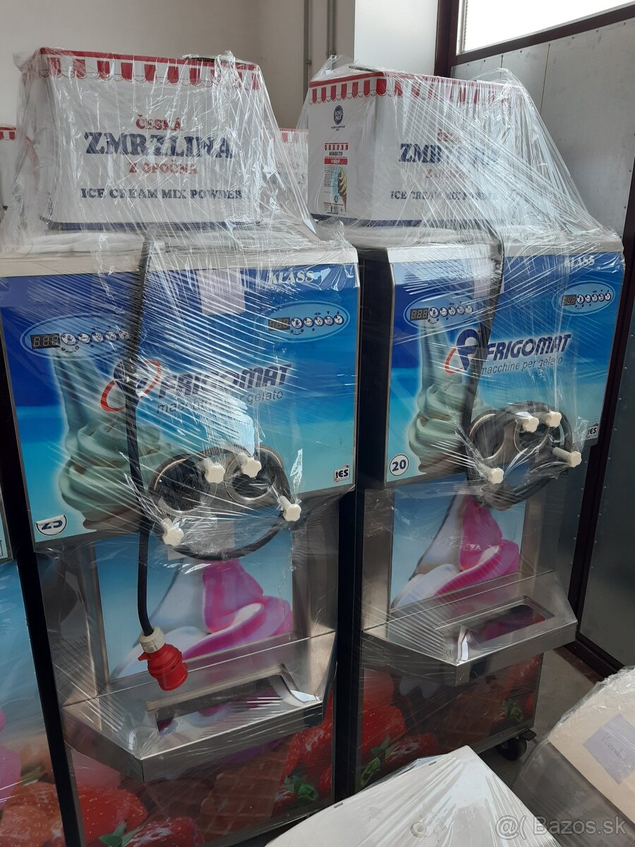 Pronajmu zmrzlinový stroj FRIGOMAT vzduch nebo voda