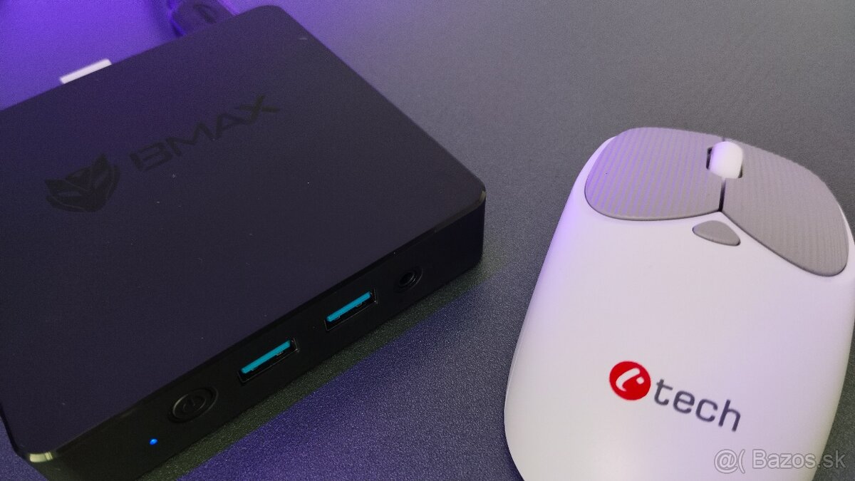 Mini PC BMAX B2 Pro + set klávesnice a myši CTECH