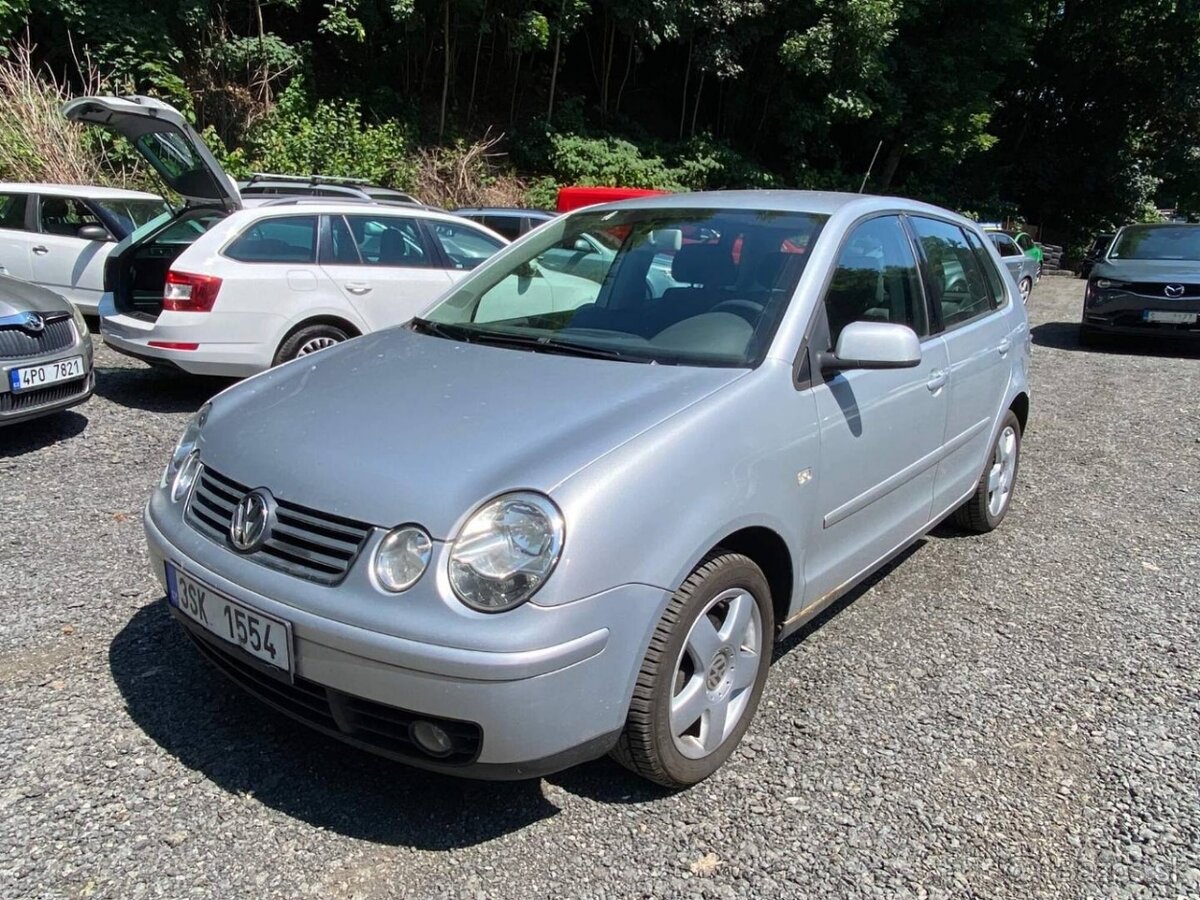 Volkswagen Polo 1.9TDI 74kW klimatizace 2005 ABS