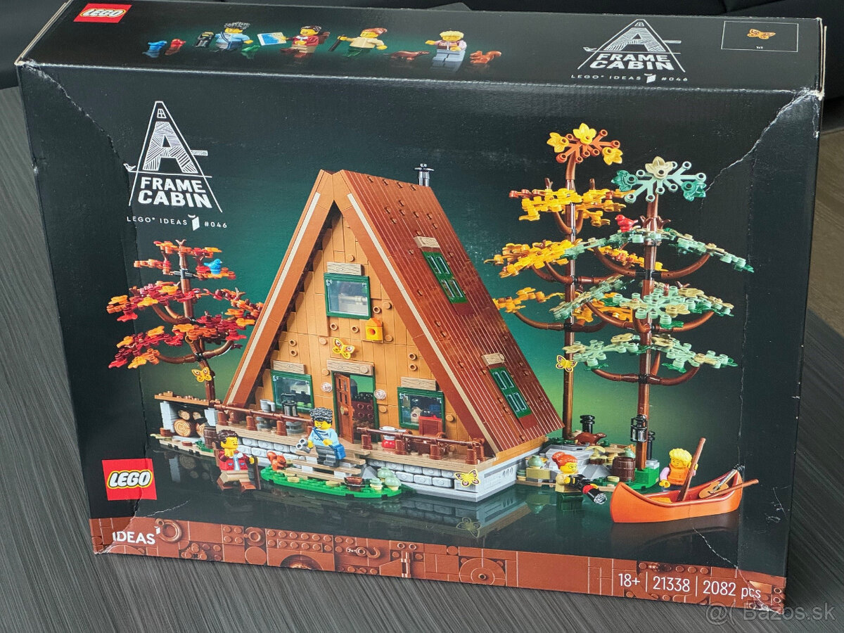 LEGO Ideas 21338 - Chata „Áčko“ (poškodená krabica)