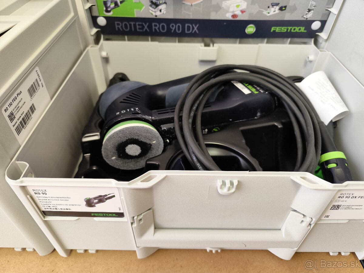 Rotačno excentrická brúska FESTOOL ROTEX RO 90 DX FEQ PLUS
