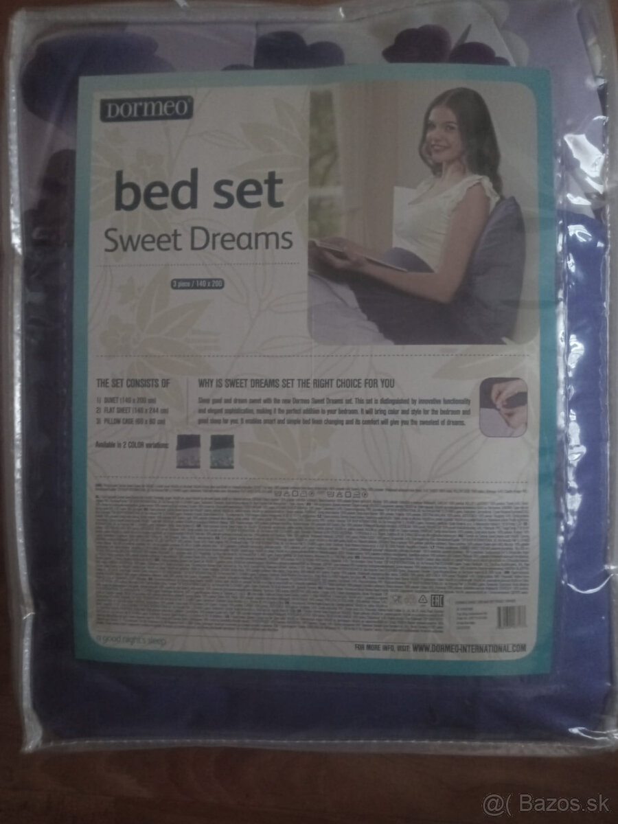 Predám posteľnú súpravu DORMEO SWEET DREAMS