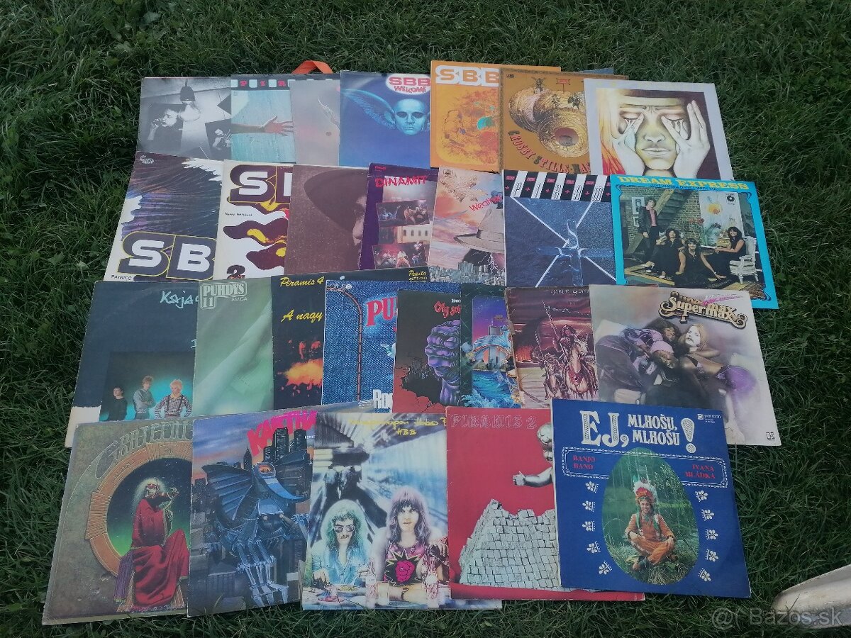 Predám starožitné LP platne