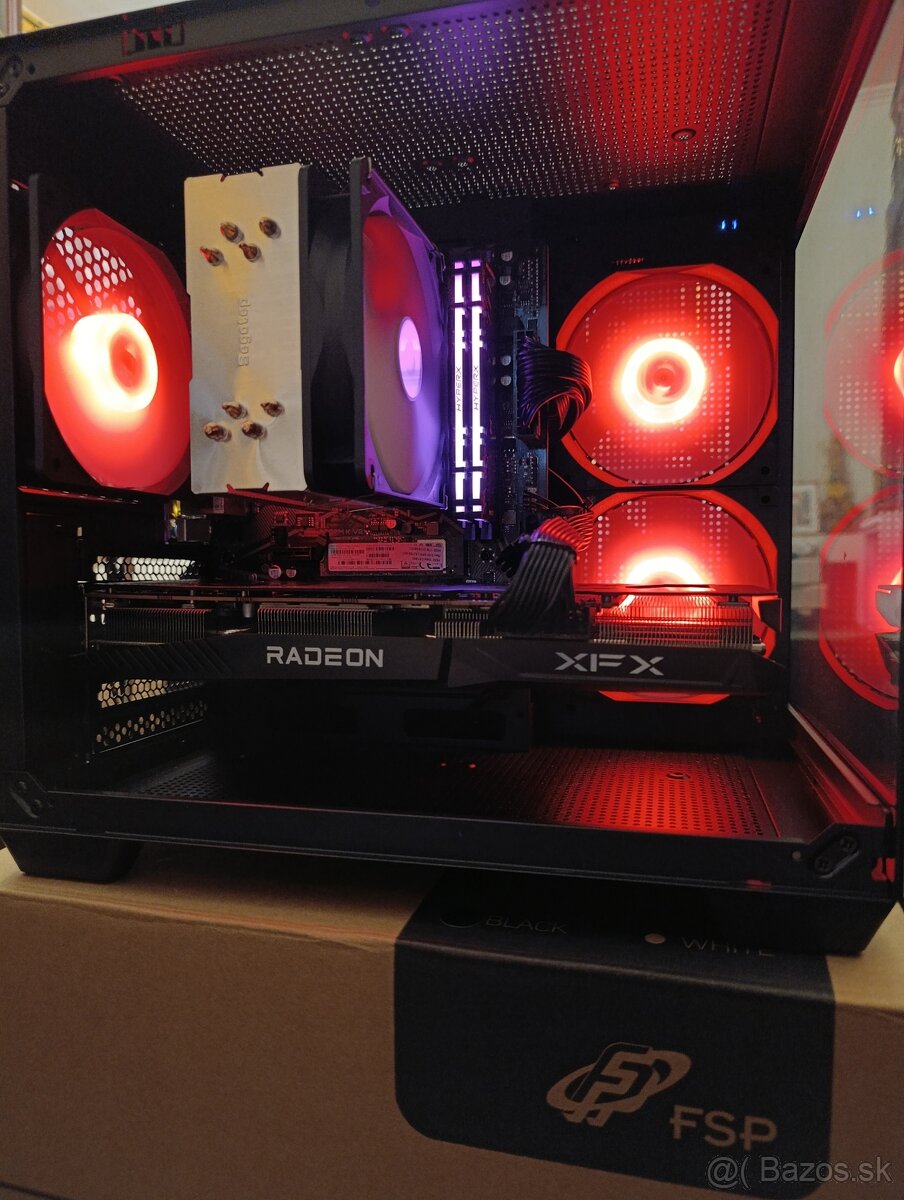 Herný PC Ryzen 5 3600 + XFX RX 6700 10gb