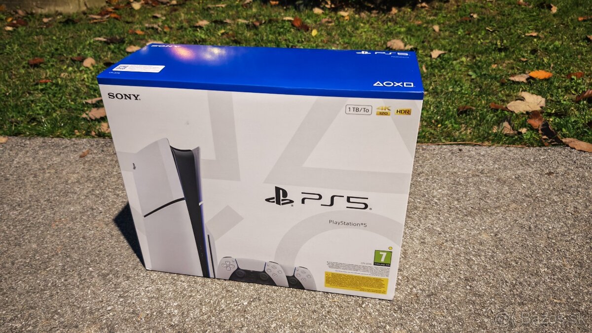 Nová nerozbalená PS5 Slim 2xDualSence + hra