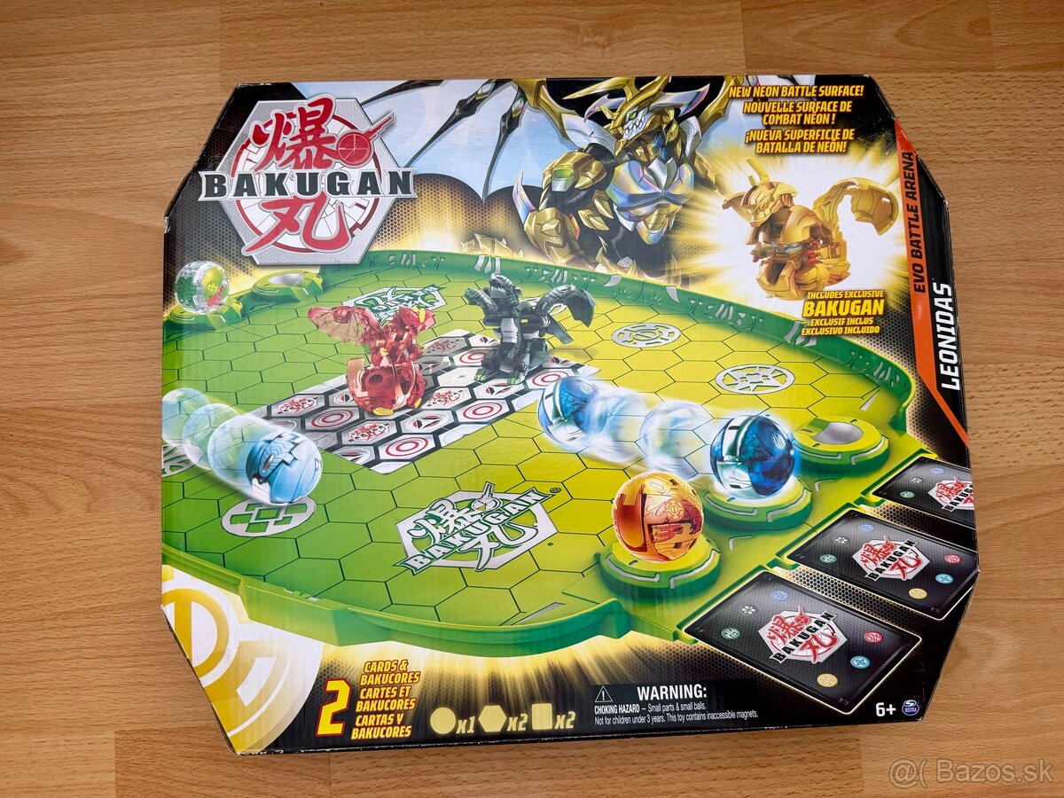 Nová sada BAKUGAN BATTLE ARENA EVO LEONIDAS