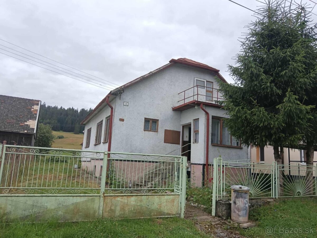 Predaj rodinného domu v obci Lučivná