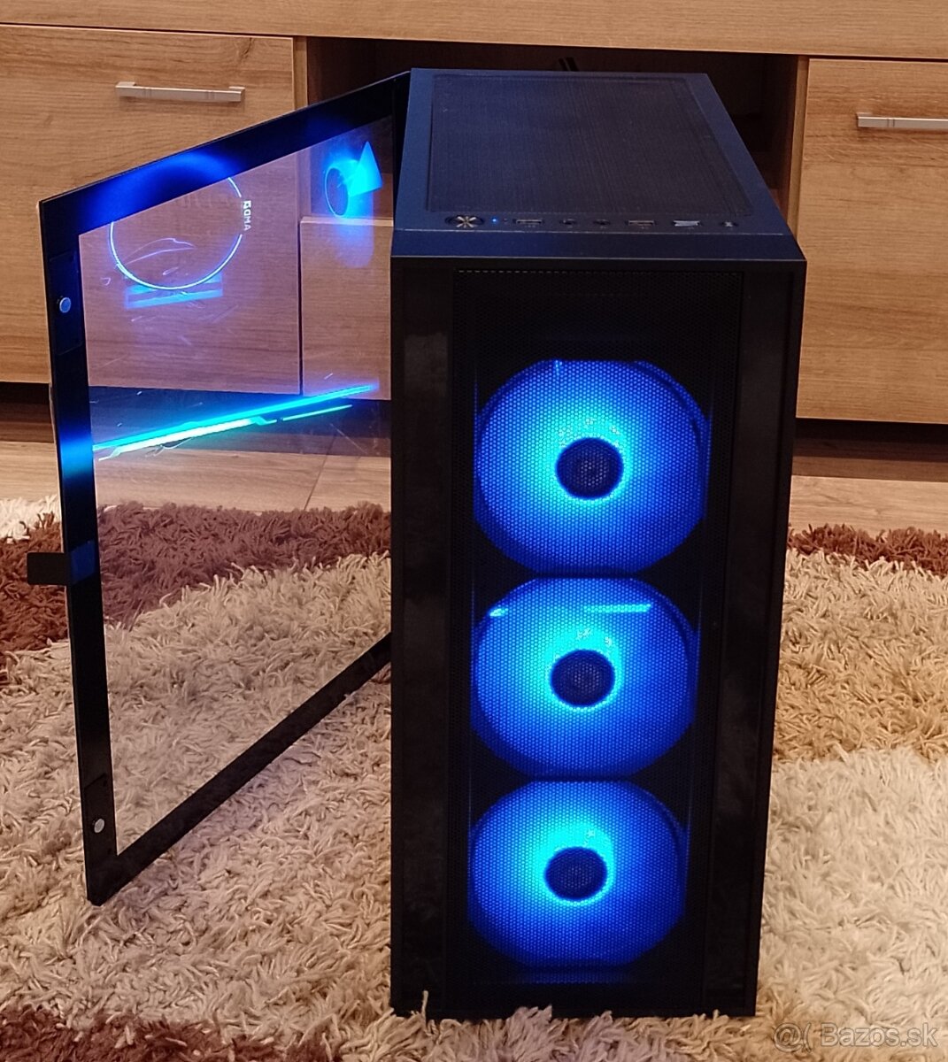 Herný PC s RTX 2070 Super 8GB-OC+Ryzen 5+32GB RAM+NVMe+ARGB