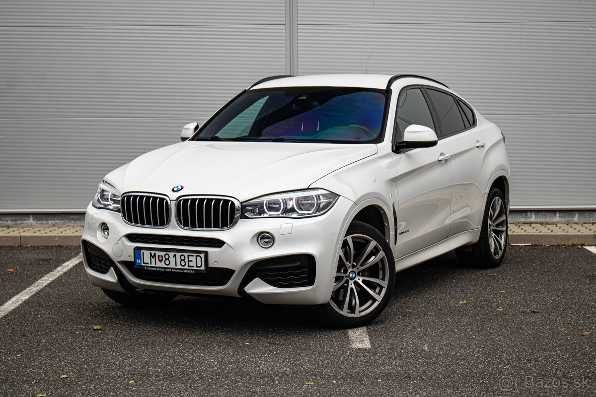 BMW X6 xDrive 40d M Sport, Slovenské, Nelakované