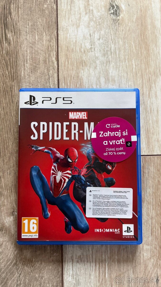 Marvel's Spider-Man 2 PS5 - Raz prejdená, TOP stav