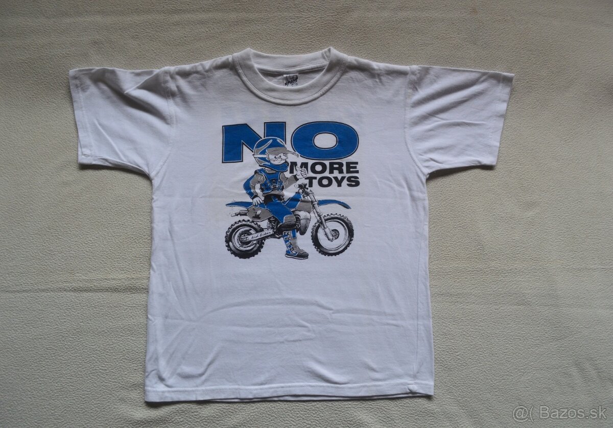 Detske kvalitné tričko triko moto