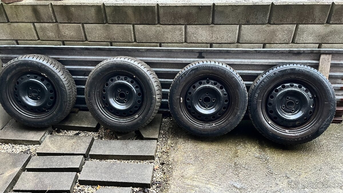 Disky + Zimné pneu R15, Kia Hyundai