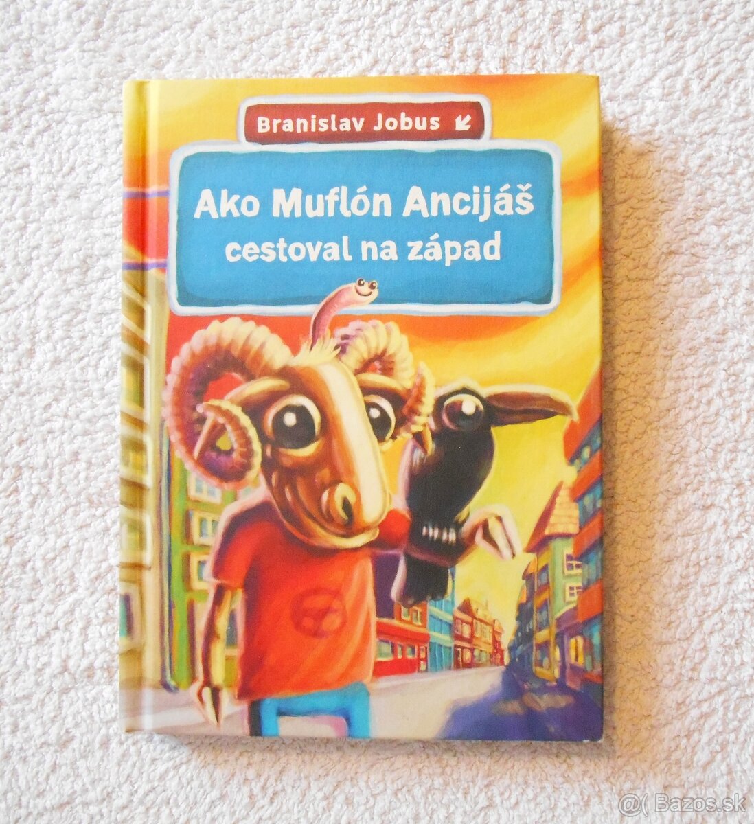 kniha Muflón Ancijáš