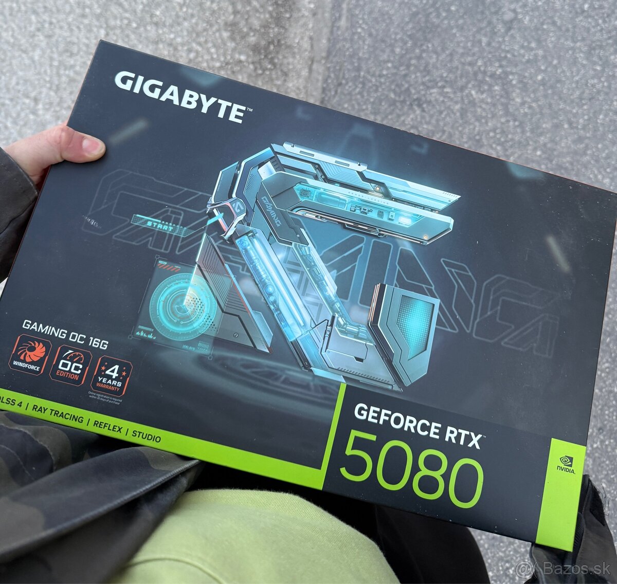 GIGABYTE GeForce RTX 5080 GAMING OC 16G