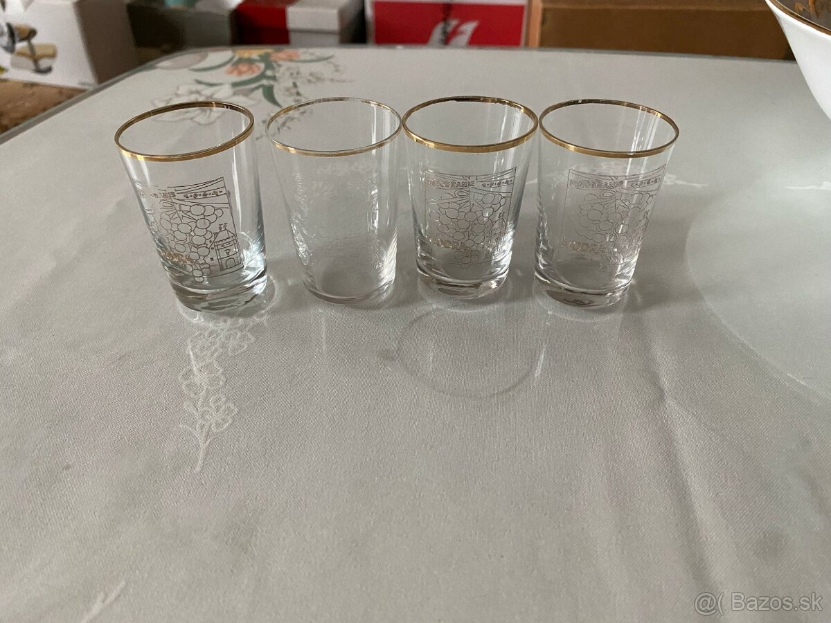 Set štamprlíkov pozlátených