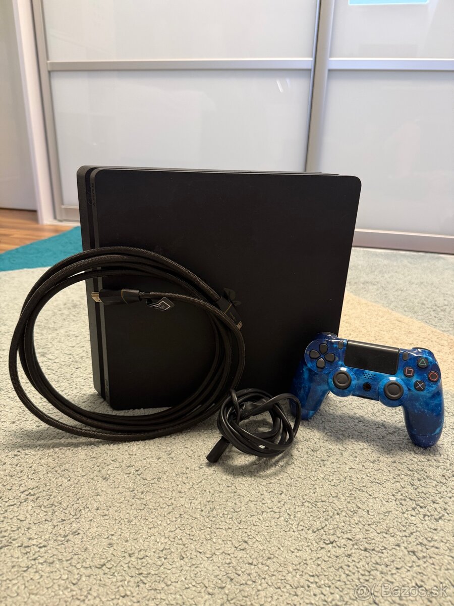 PS4 SLIM + HRY ‼️AKO NOVÉ‼️