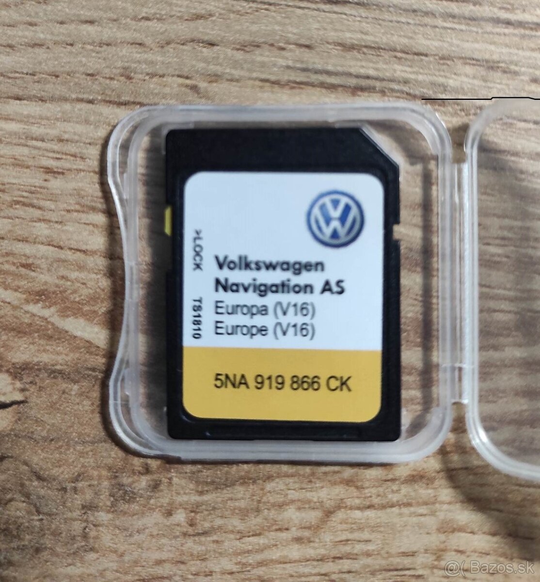 SD karta do navigácie Volkswagen 5NA 919 866