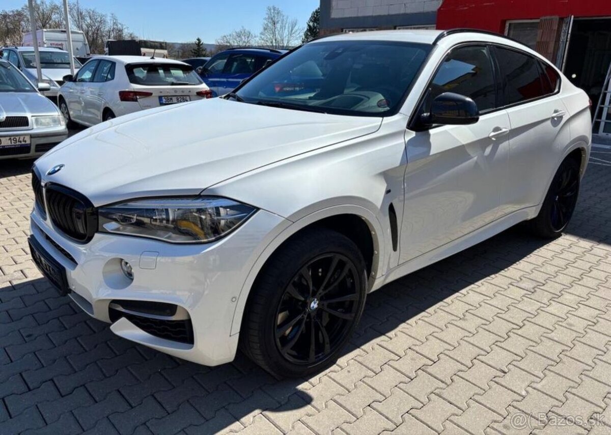 BMW X6 M50D 280KW,M-Sport,ZÁRUKA,DPH nafta automat 280 kw