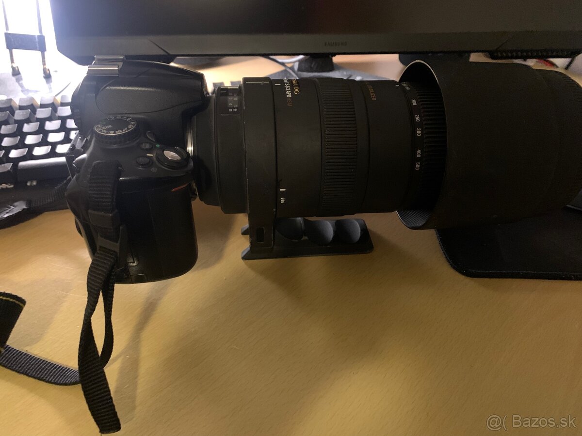 Nikon d5000 sigma 150-500