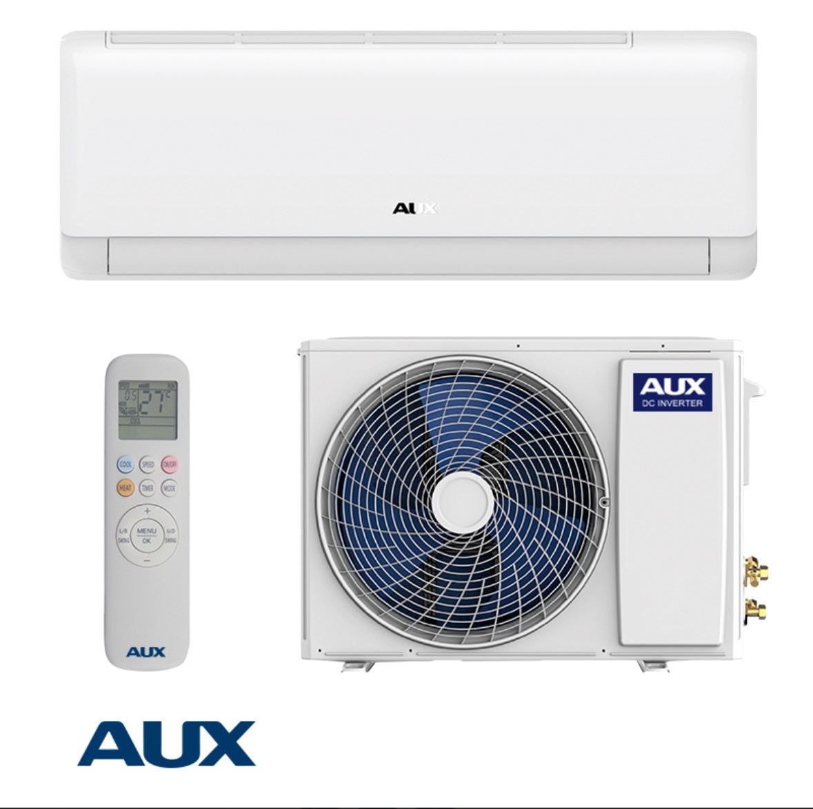 NÁSTENNÁ KLIMATIZÁCIA AUX Q-SMART 12 – 6,7 kW