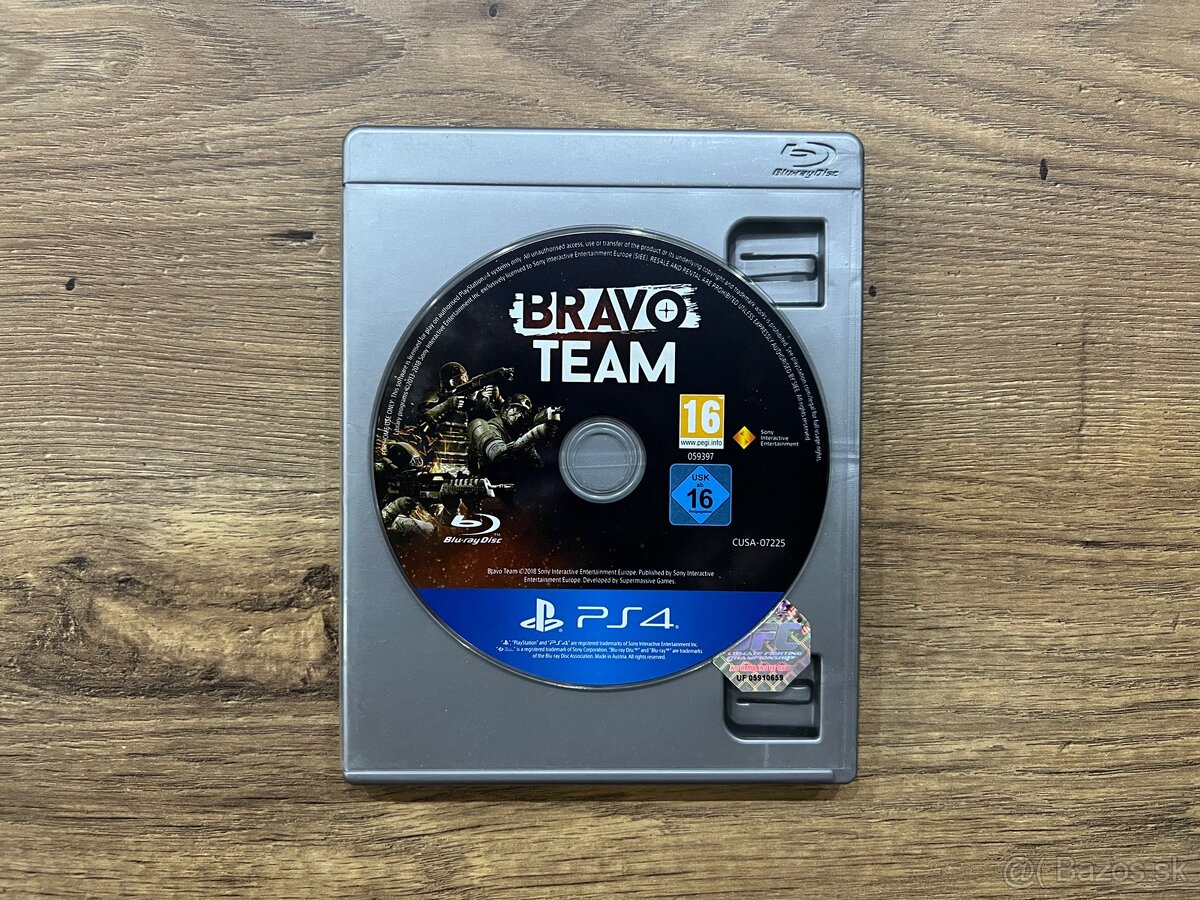 Hra na PS4 - Bravo Team