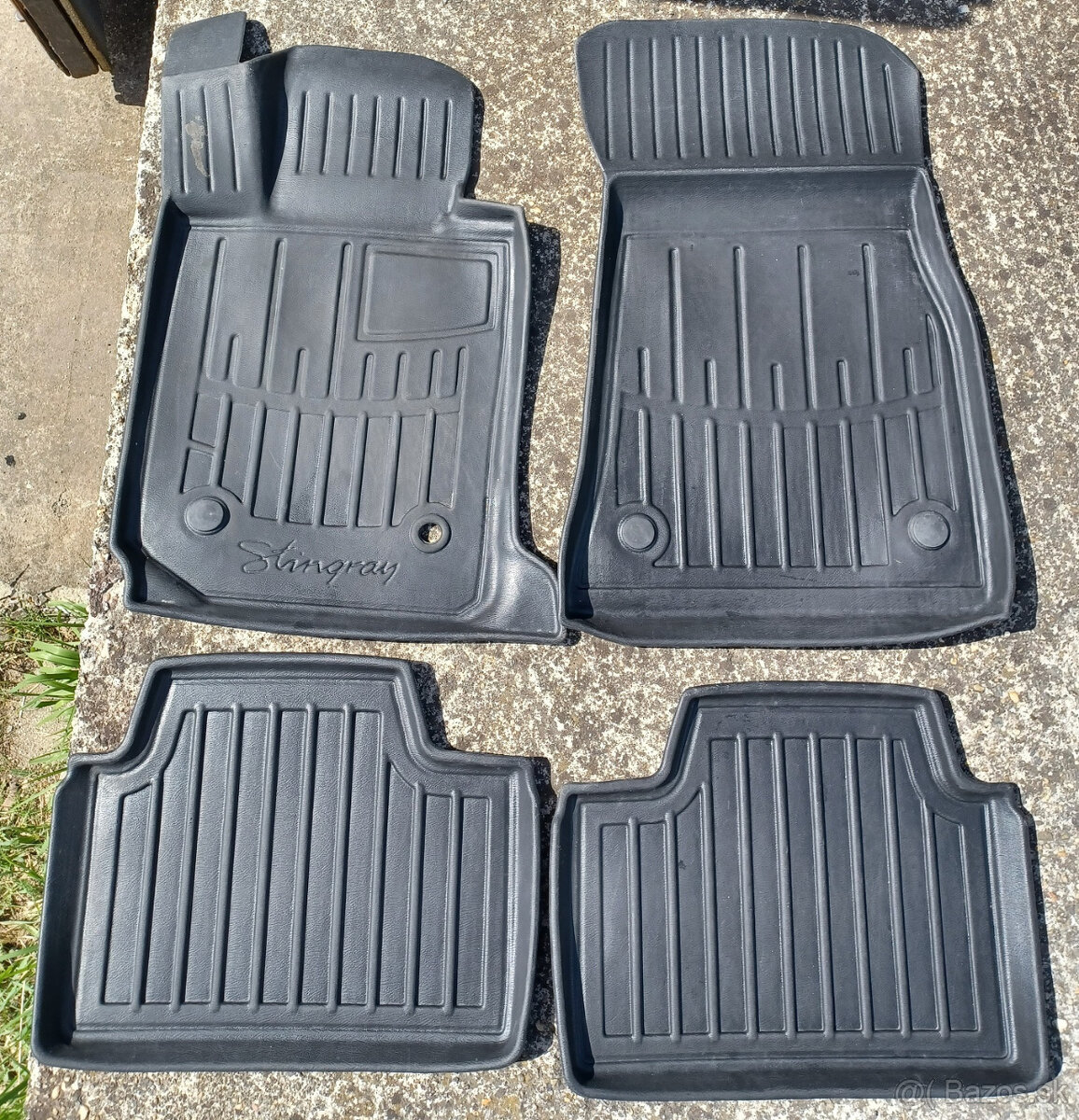 Gumové rohože vysoký okraj BMW 3 (F30, F31) 2012-2019