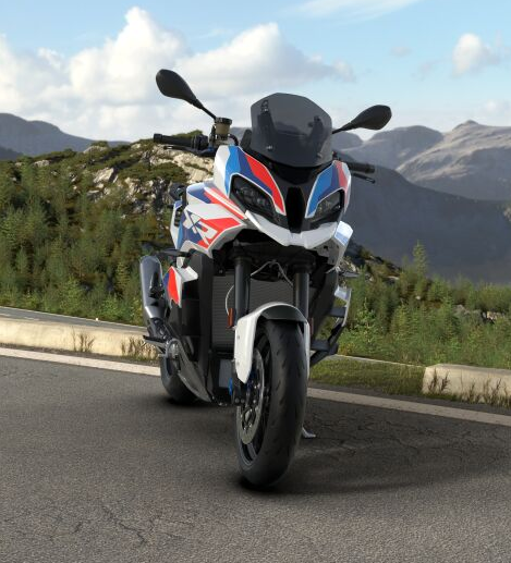 Plexi štít BMW S1000XR / M1000XR (športový) tónovaný