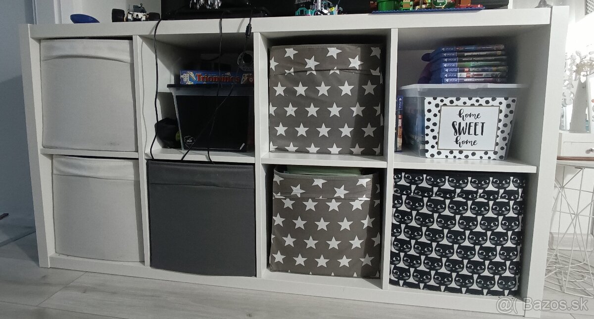 Kallax polica+boxy