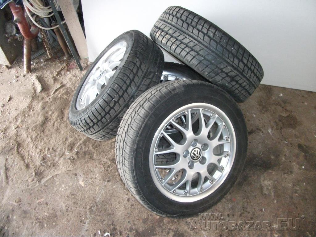 BBS RX2 - R16 5x100 6.5J ET42 + 205/55 Dunlop Blue Response